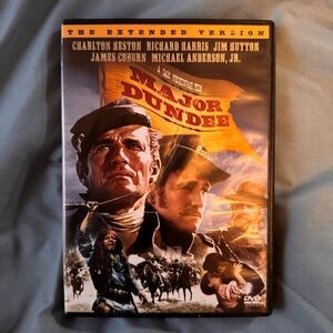 Major Dundee (The Extended Version) DVD Disc Tested, Working